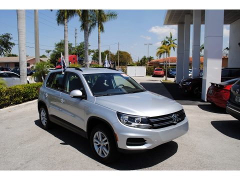 Reflex Silver Metallic Volkswagen Tiguan S.  Click to enlarge.