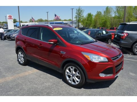 Ruby Red Ford Escape Titanium 1.6L EcoBoost.  Click to enlarge.