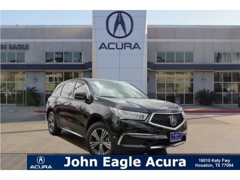 Crystal Black Pearl Acura MDX AWD.  Click to enlarge.