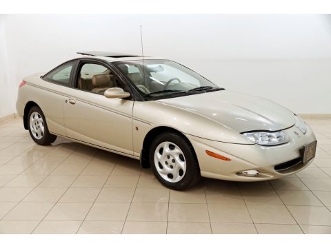 Gold Saturn S Series SC2 Coupe.  Click to enlarge.