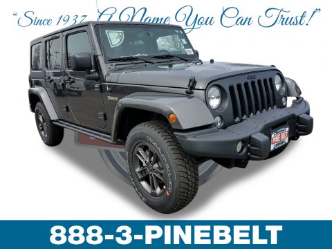 Granite Crystal Metallic Jeep Wrangler Unlimited Freedom Edition 4X4.  Click to enlarge.