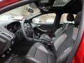  2018 Ford Focus Charcoal Black Interior #12