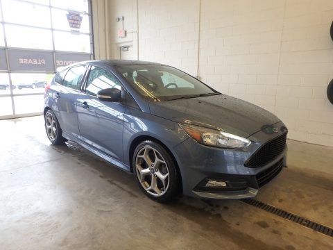 Blue Metallic Ford Focus ST Hatch.  Click to enlarge.