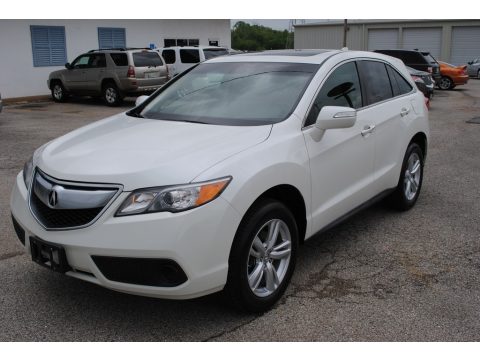 White Diamond Pearl Acura RDX .  Click to enlarge.