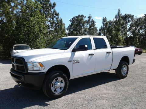 Bright White Ram 3500 Tradesman Crew Cab 4x4.  Click to enlarge.