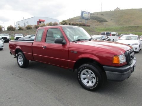 Toreador Red Metallic Ford Ranger XLT SuperCab.  Click to enlarge.