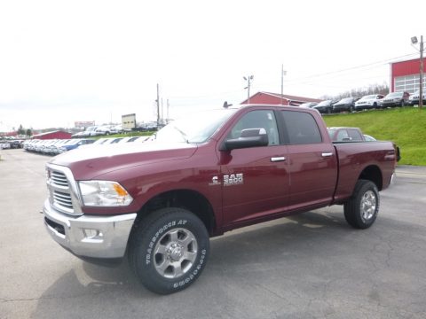 Delmonico Red Pearl Ram 3500 Big Horn Crew Cab 4x4.  Click to enlarge.