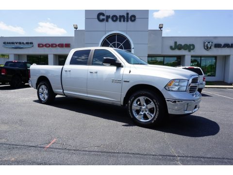 Bright Silver Metallic Ram 1500 Big Horn Crew Cab.  Click to enlarge.