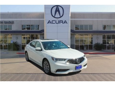 Bellanova White Pearl Acura TLX Sedan.  Click to enlarge.