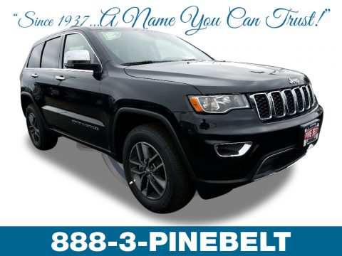 Diamond Black Crystal Pearl Jeep Grand Cherokee Limited 4x4.  Click to enlarge.