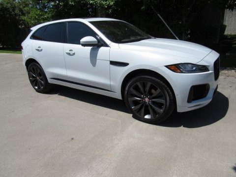 Yulong White Metallic Jaguar F-PACE S AWD.  Click to enlarge.