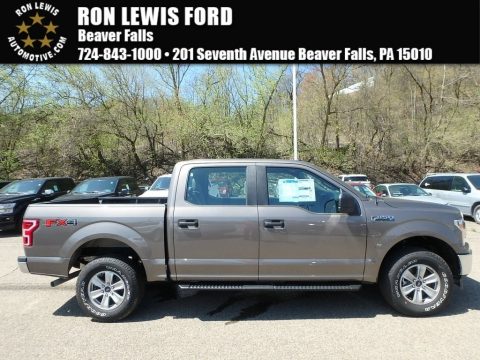 Stone Gray Ford F150 XL SuperCrew 4x4.  Click to enlarge.