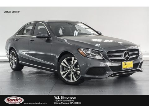 Selenite Grey Metallic Mercedes-Benz C 300 Sedan.  Click to enlarge.