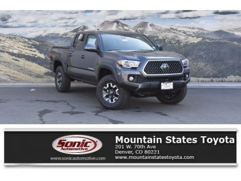 Magnetic Gray Metallic Toyota Tacoma TRD Off Road Double Cab 4x4. Click to enlarge. Magnetic Gray Metallic Toyota Tacoma TRD Off Road Double Cab 4x4. Click to enlarge.