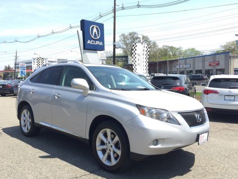 Tungsten Silver Pearl Lexus RX 350 AWD.  Click to enlarge.