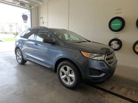 Blue Ford Edge SE AWD.  Click to enlarge.