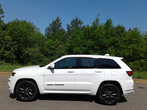 Bright White Jeep Grand Cherokee High Altitude 4x4.  Click to enlarge.