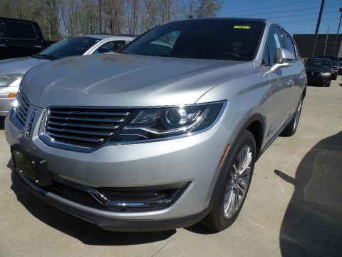 Ingot Silver Metallic Lincoln MKX Reserve AWD.  Click to enlarge.