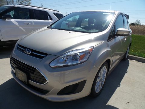 White Gold Ford C-Max Hybrid SE.  Click to enlarge.