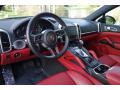  2018 Porsche Cayenne Black/Garnet Red Interior #10