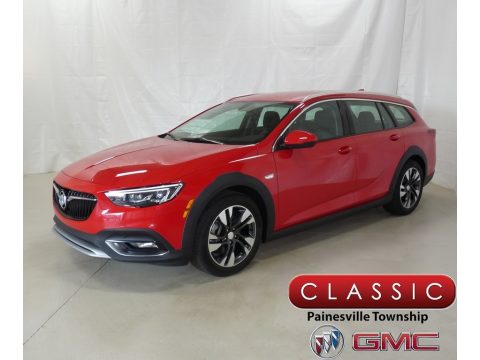 Sport Red Buick Regal TourX Preferred AWD.  Click to enlarge.