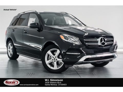 Black Mercedes-Benz GLE 350.  Click to enlarge.
