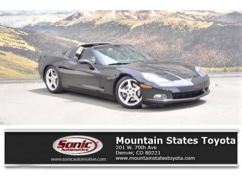 Black Chevrolet Corvette Coupe. Click to enlarge. Black Chevrolet Corvette Coupe. Click to enlarge.