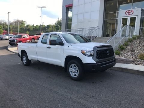 Super White Toyota Tundra SR Double Cab 4x4. Click to enlarge. Super White Toyota Tundra SR Double Cab 4x4. Click to enlarge.