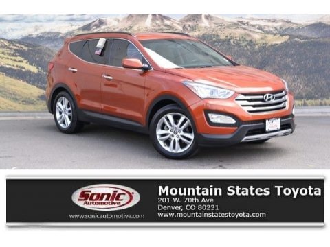 Canyon Copper Hyundai Santa Fe Sport 2.0T.  Click to enlarge.