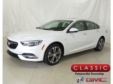 White Frost Tricoat Buick Regal Sportback Preferred AWD.  Click to enlarge.