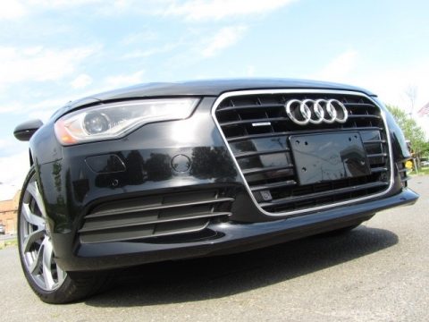 Brilliant Black Audi A6 2.0T quattro Sedan.  Click to enlarge.