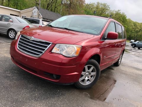 Inferno Red Crystal Pearlcoat Chrysler Town & Country Touring.  Click to enlarge.
