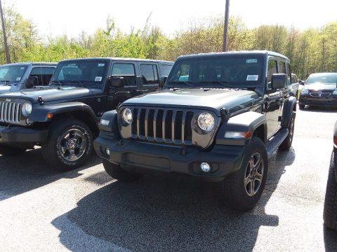 Granite Crystal Metallic Jeep Wrangler Unlimited Sport 4x4. Click to enlarge. Granite Crystal Metallic Jeep Wrangler Unlimited Sport 4x4. Click to enlarge.
