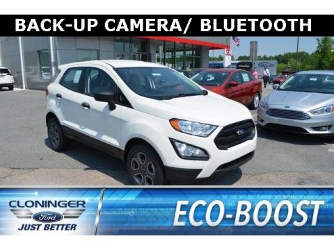 Diamond White Ford EcoSport S.  Click to enlarge.