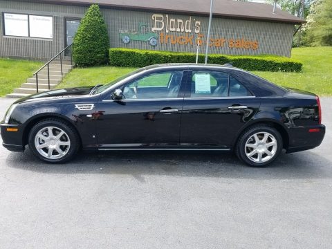 Black Raven Cadillac STS 4 V6 AWD.  Click to enlarge.