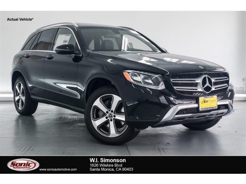 Black Mercedes-Benz GLC 300.  Click to enlarge.