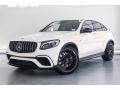 Front 3/4 View of 2018 Mercedes-Benz GLC AMG 63 S 4Matic Coupe #13