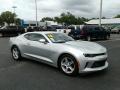 Front 3/4 View of 2018 Chevrolet Camaro LS Coupe #7