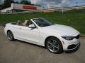 Front 3/4 View of 2019 BMW 4 Series 430i xDrive Convertible #1