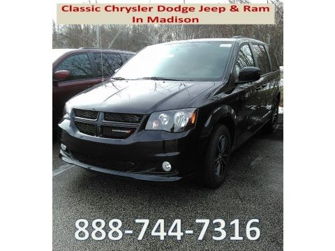 Black Onyx Crystal Pearl Dodge Grand Caravan SE.  Click to enlarge.