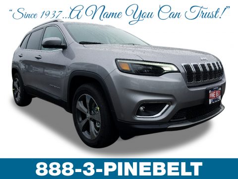 Billet Silver Metallic Jeep Cherokee Limited 4x4.  Click to enlarge.