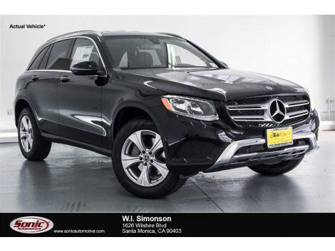 Black Mercedes-Benz GLC 300.  Click to enlarge.
