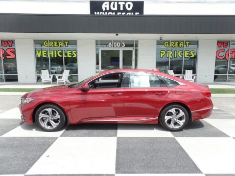 Radiant Red Metallic Honda Accord EX-L Sedan.  Click to enlarge.