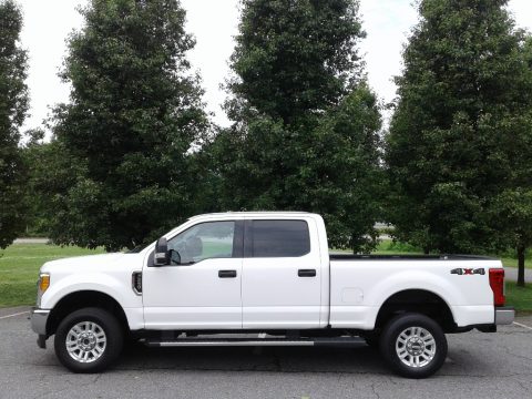 Oxford White Ford F250 Super Duty XLT Crew Cab 4x4.  Click to enlarge.