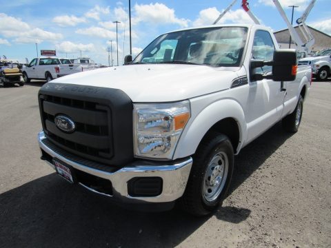 Oxford White Ford F250 Super Duty XL Regular Cab.  Click to enlarge.