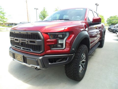 Ruby Red Ford F150 SVT Raptor SuperCrew 4x4.  Click to enlarge.