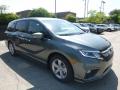 Front 3/4 View of 2019 Honda Odyssey EX #5
