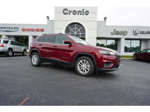 Velvet Red Pearl Jeep Cherokee Latitude.  Click to enlarge.
