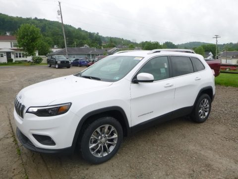 Bright White Jeep Cherokee Latitude Plus.  Click to enlarge.