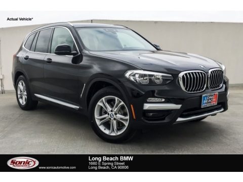 Jet Black BMW X3 sDrive30i.  Click to enlarge.